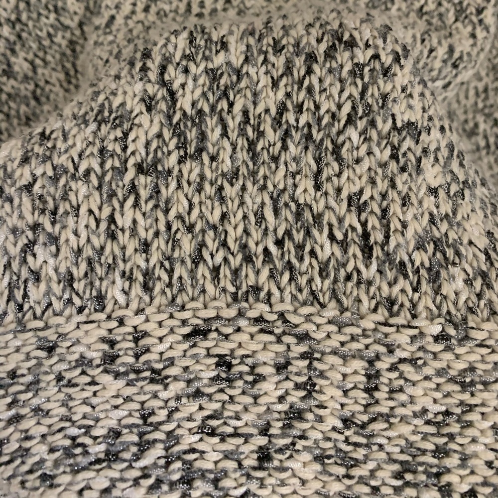 Ann Taylor Loft Silver Threaded Knit Sweater - image 4